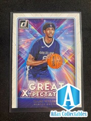 2021-22 Panini Donruss Ziaire Williams Great X-Pectations RC #6 Rookie Grizzlies